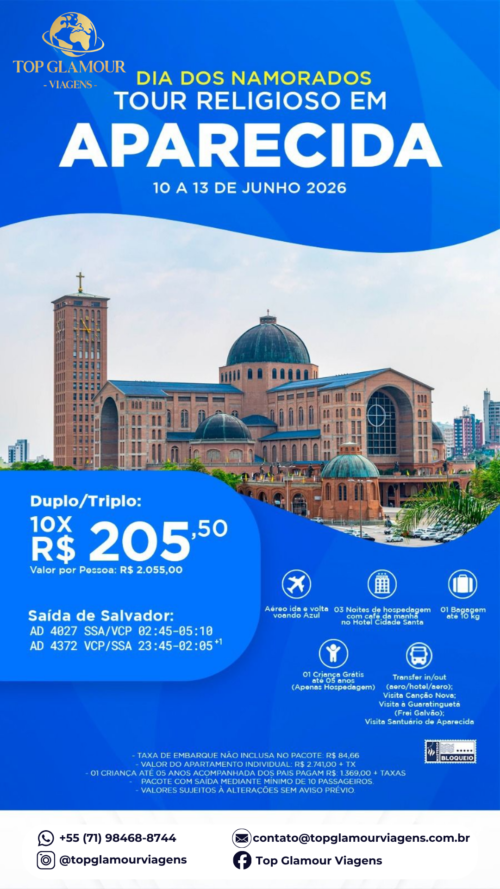Aparecida – SP Hotel Cidade Santa