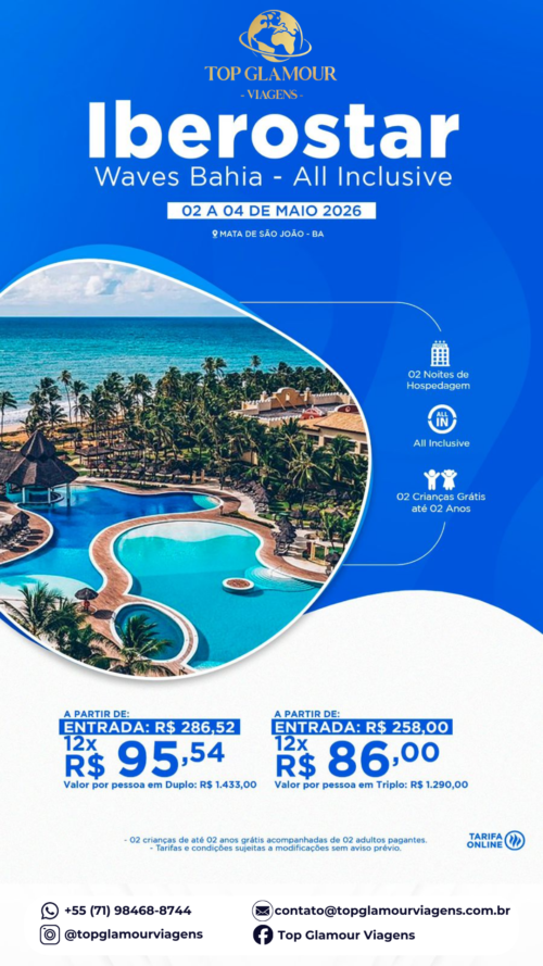 Iberostar Waves Bahia Mata de São João – BA [Duplo]